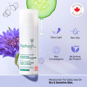 Refresh Botanicals Hydrating Facial Moisturizer 50ml