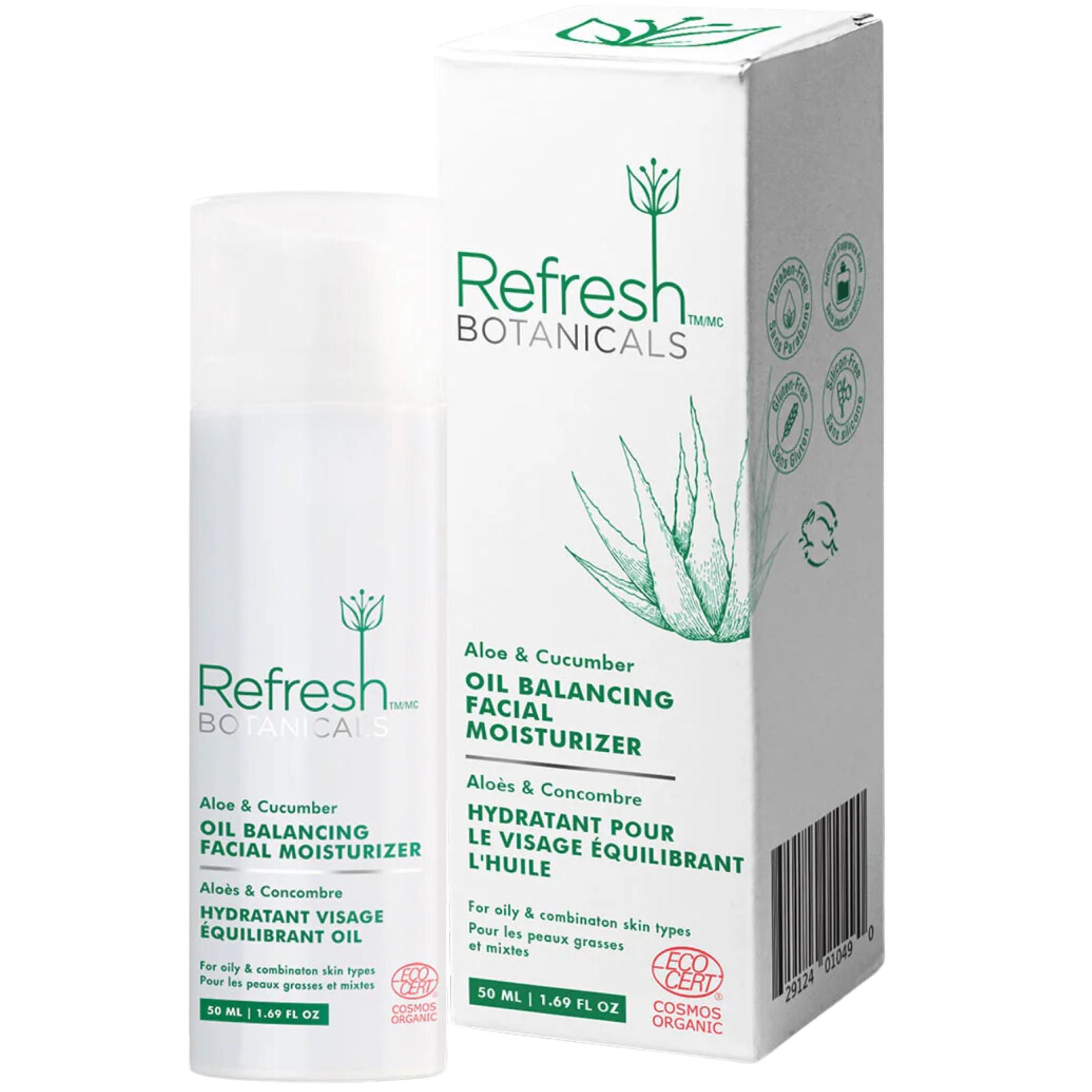 Refresh Botanicals Oil Balancing Facial Moisturizer 50ml