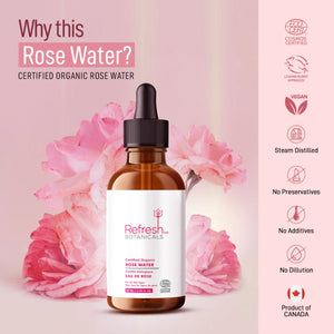 Refresh Botanicals Rose Water 90ml