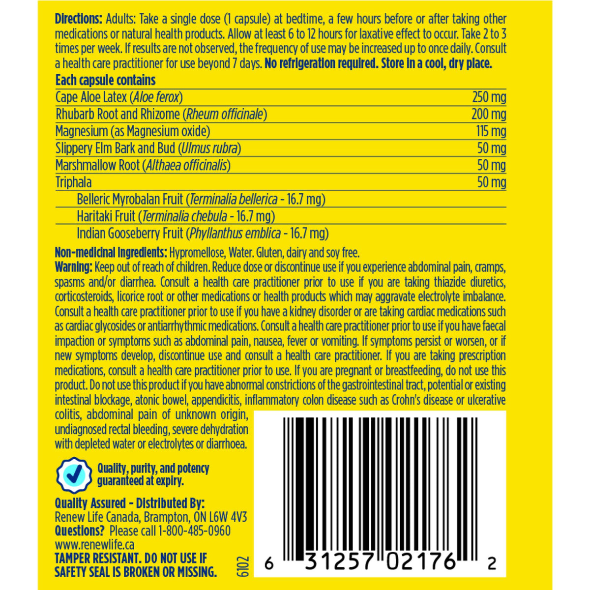 Renew Life CleanseMORE Bonus Size 150s