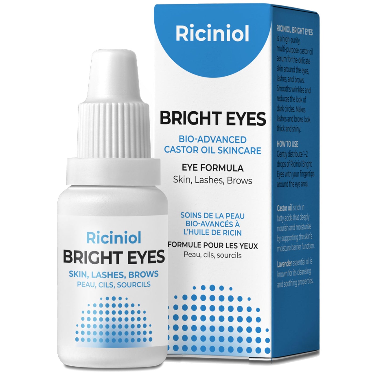 Riciniol Bright Eyes Bio-Advanced Castor Oil Skincare 15mL