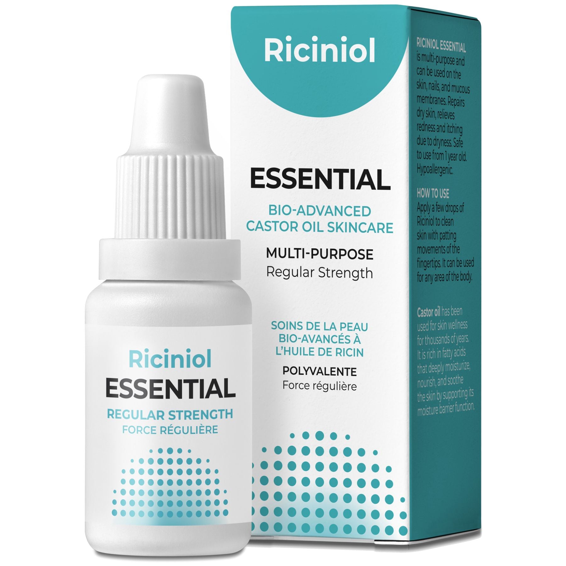 Riciniol Essential Bio-Advanced Castor Oil Skincare 15ml