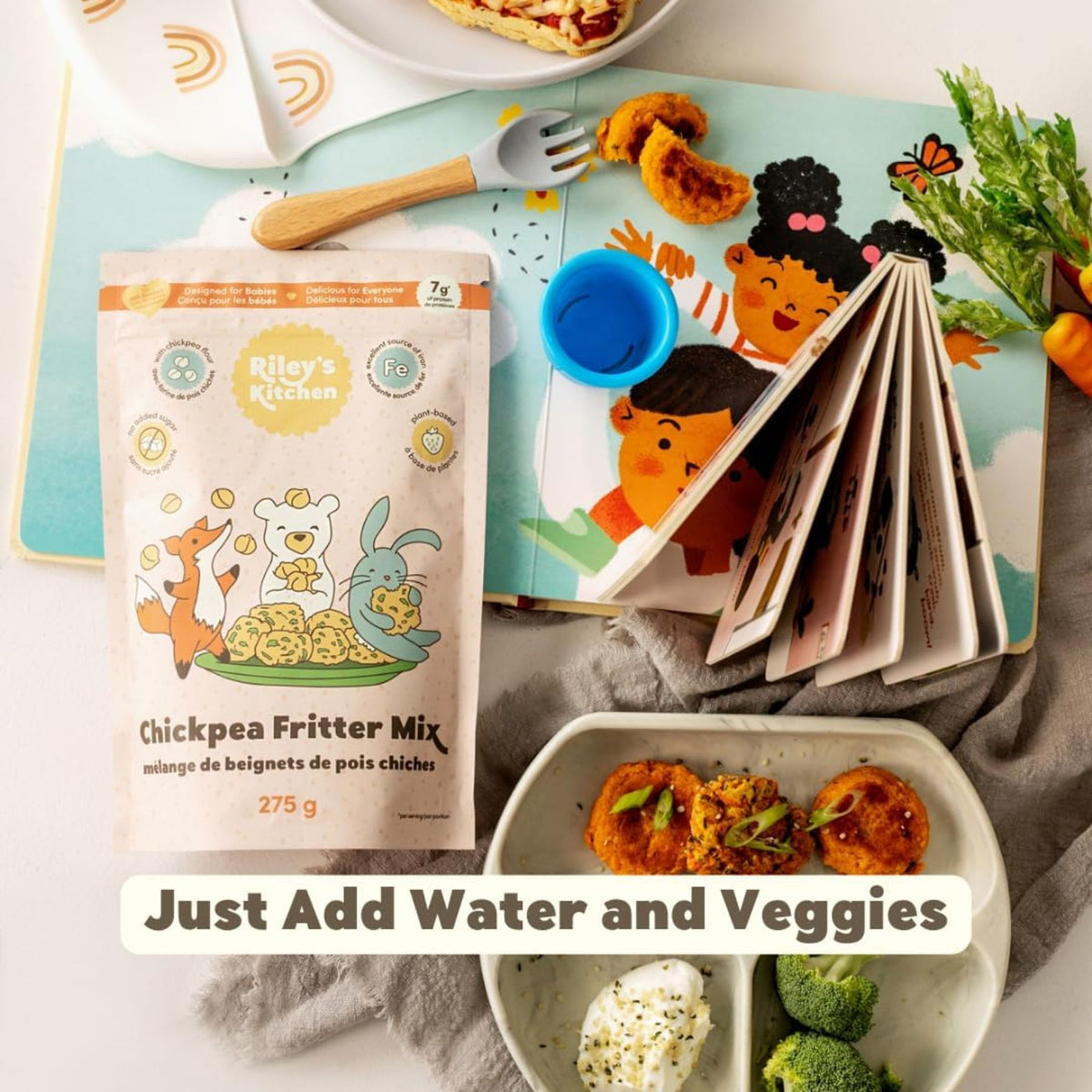 Riley's Kitchen Gluten-Free Chickpea Fritter Mix