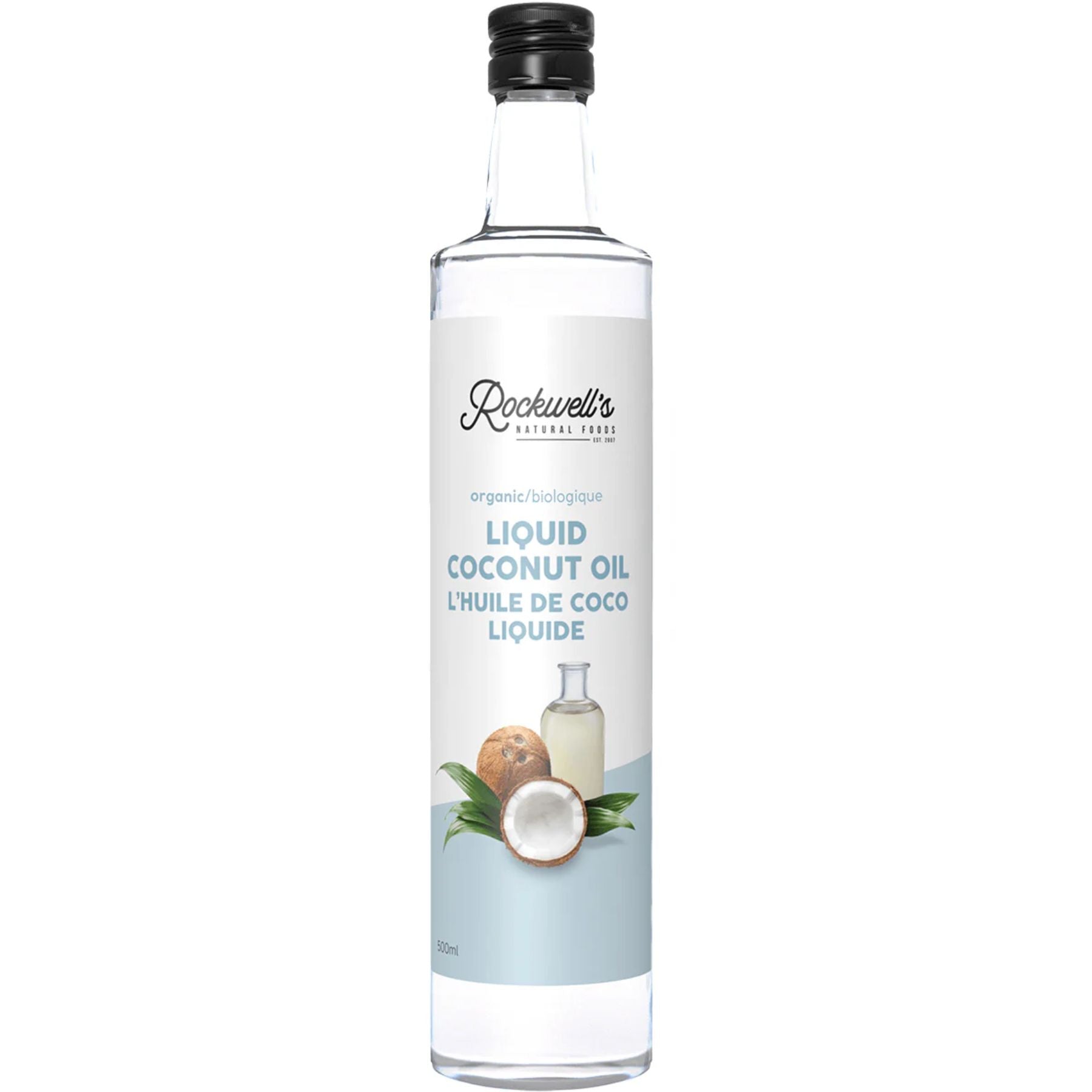 Rockwell's Organic Liquid Coconut Oil 500mL