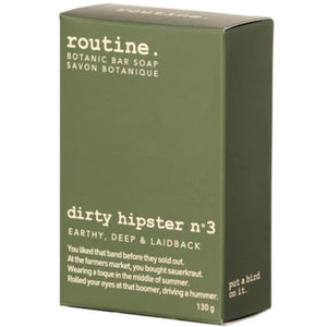 Routine Natural Soap Bar Dirty Hipster