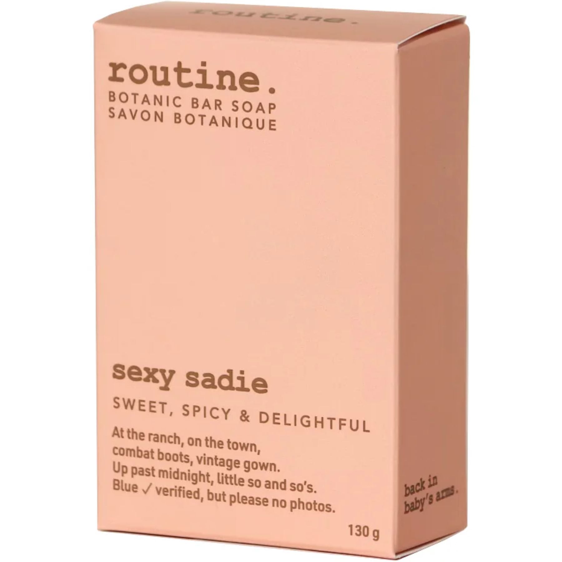 Routine Sexy Sadie Natural Bar Soap 130g