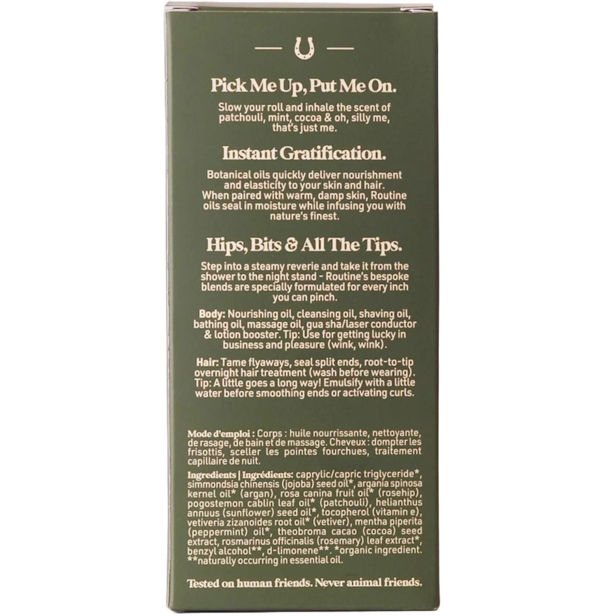 Routine Botanic Body Oil - Dirty Hipster 100mL