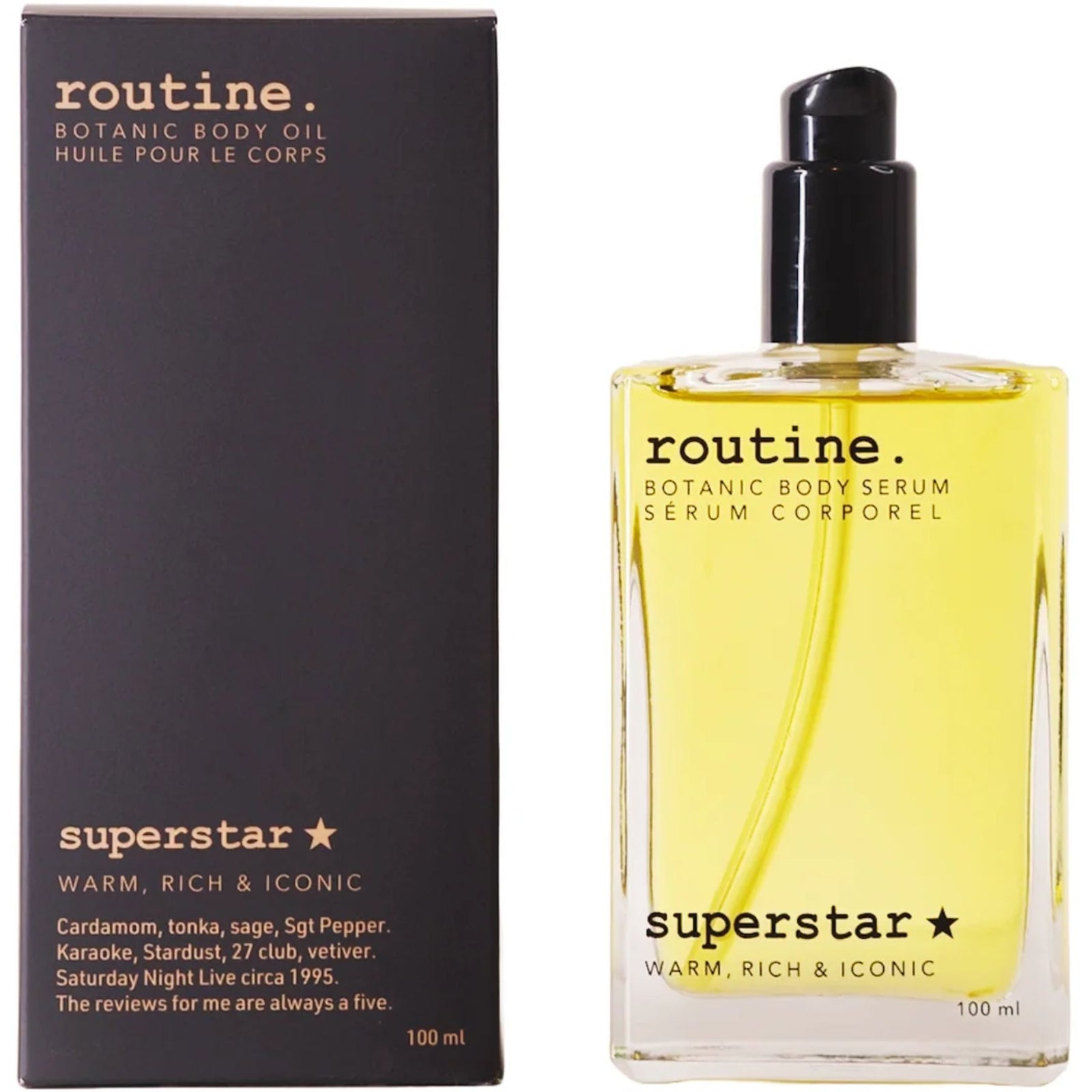 Routine Botanic Body Oil - Superstar 100mL