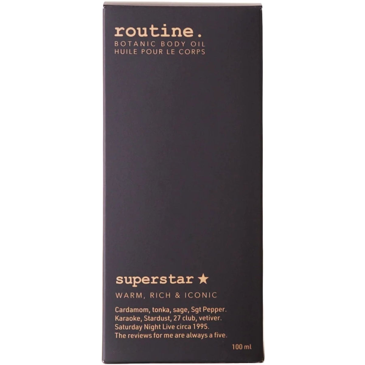 Routine Botanic Body Oil - Superstar 100mL