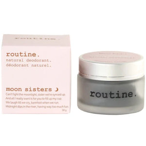 Routine Natural Activated Charcoal Deodorant Moon Sisters 58g