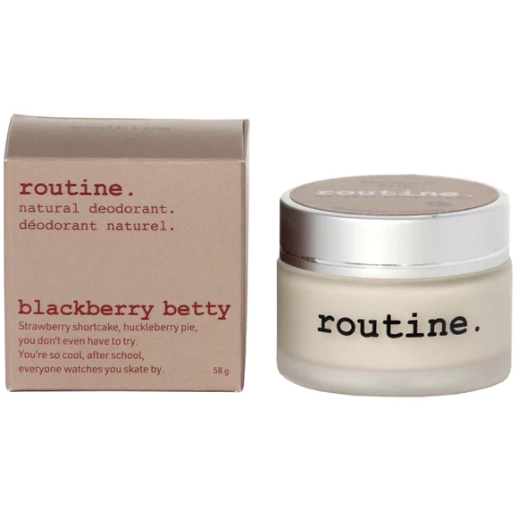 Routine Natural Deodorant Blackberry Betty 58g