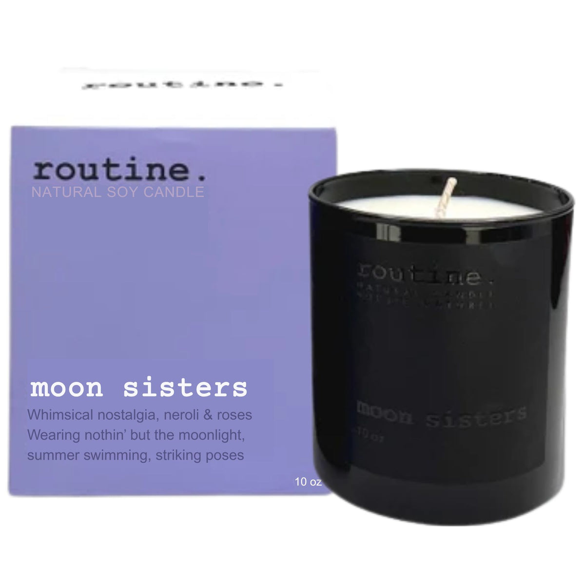 Routine Natural Soy Candle - Moon Sisters 10oz
