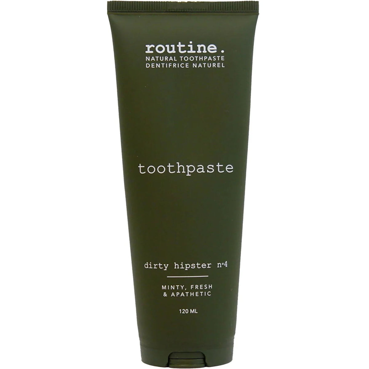 Routine Dirty Hipster Natural Toothpaste - Fresh Mint 120mL