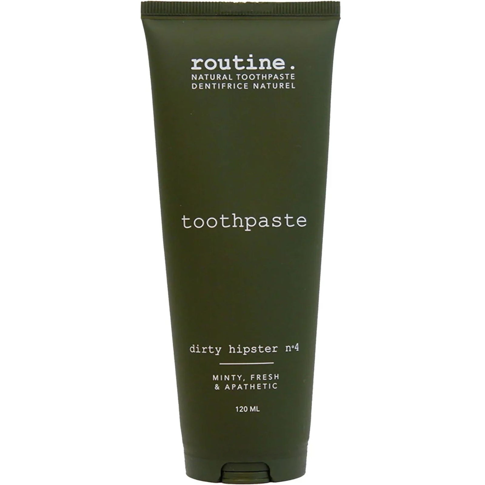 Routine Dirty Hipster Natural Toothpaste - Fresh Mint 120mL