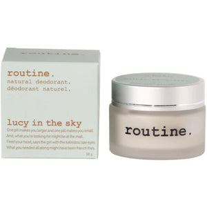 Routine Natural Deodorant (Vegan: No Beeswax) Lucy in the Sky 58g