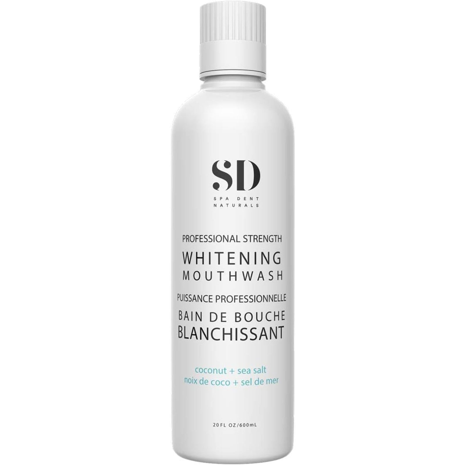 SD Naturals Advanced Whitening Mouthwash 600mL