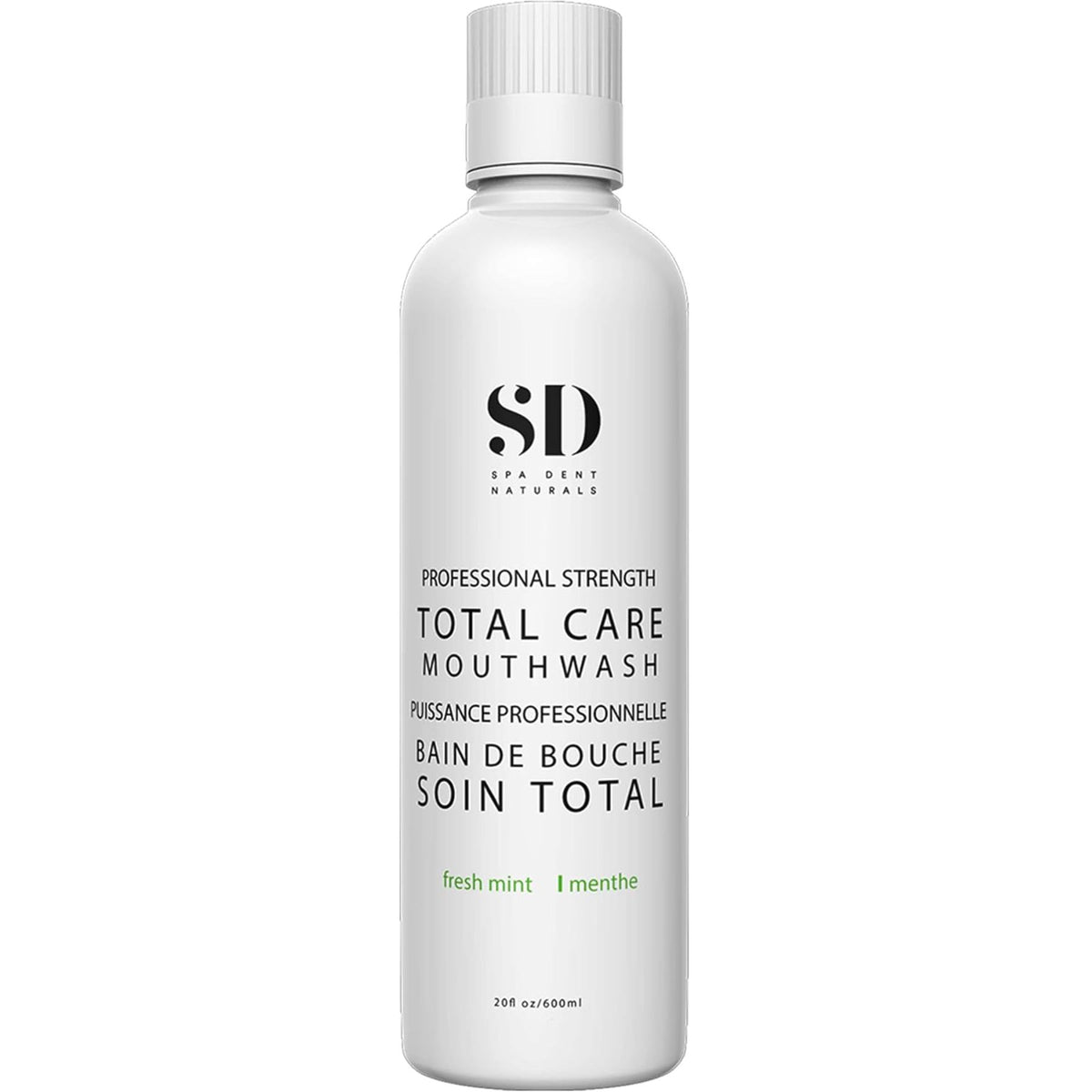 SD Naturals Total Care Mouthwash - Fresh Mint 600mL