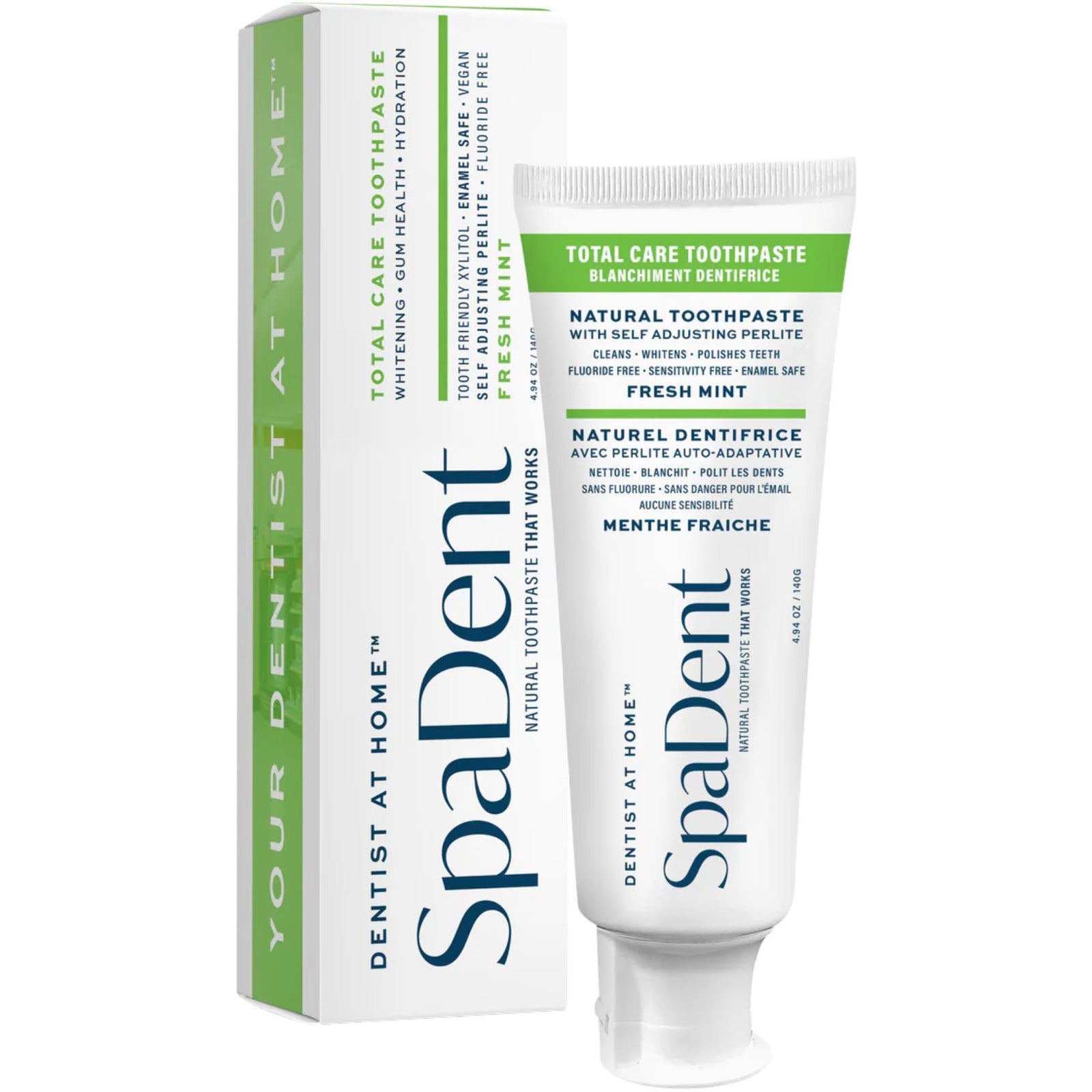 SD Naturals Total Care Toothpaste - Fresh Mint 156g