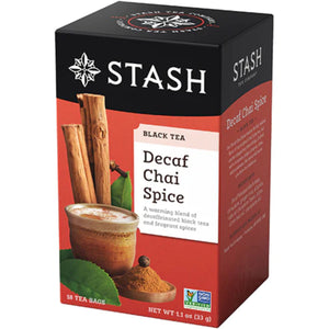 Stash Chai Spice Decaf Black Tea 18ct