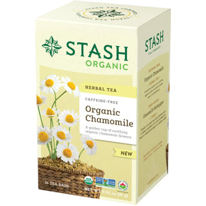 Stash Organic Chamomile Herbal Tea 16ct