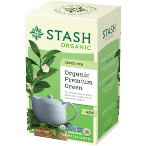 Stash Organic Premium Green Tea 16ct