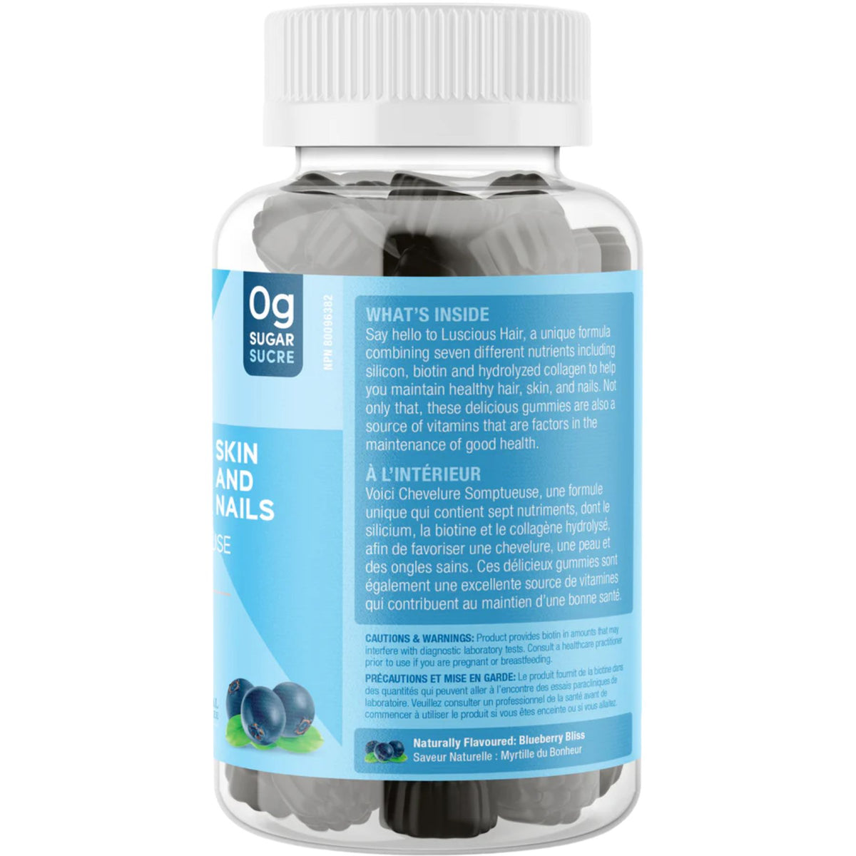 SUKU Vitamins Luscious Hair Skin & Nails Gummies 60s