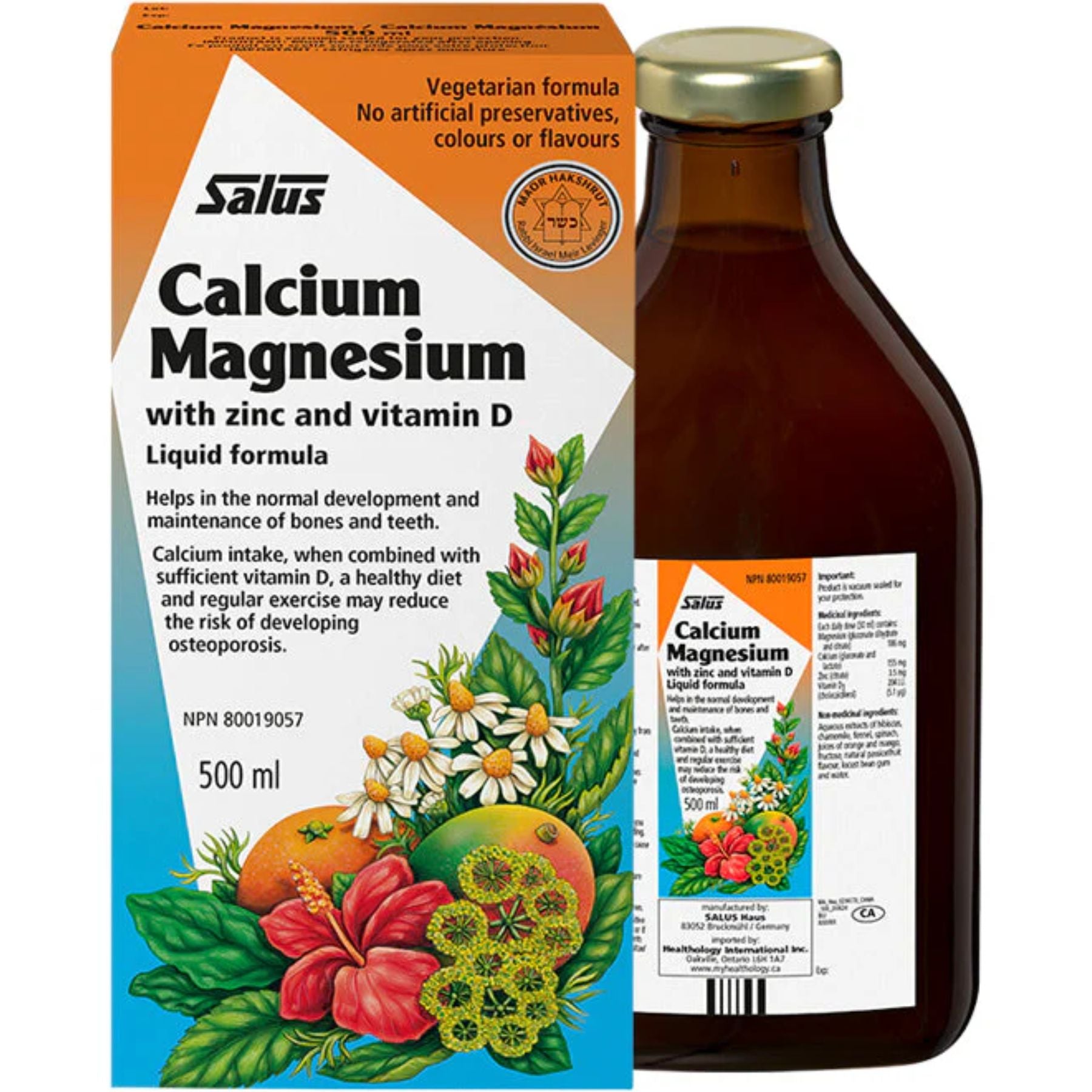 Salus Calcium-Magnesium Liquid 500mL