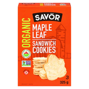 Savor Maple Leaf Sandwich Cookies 325g