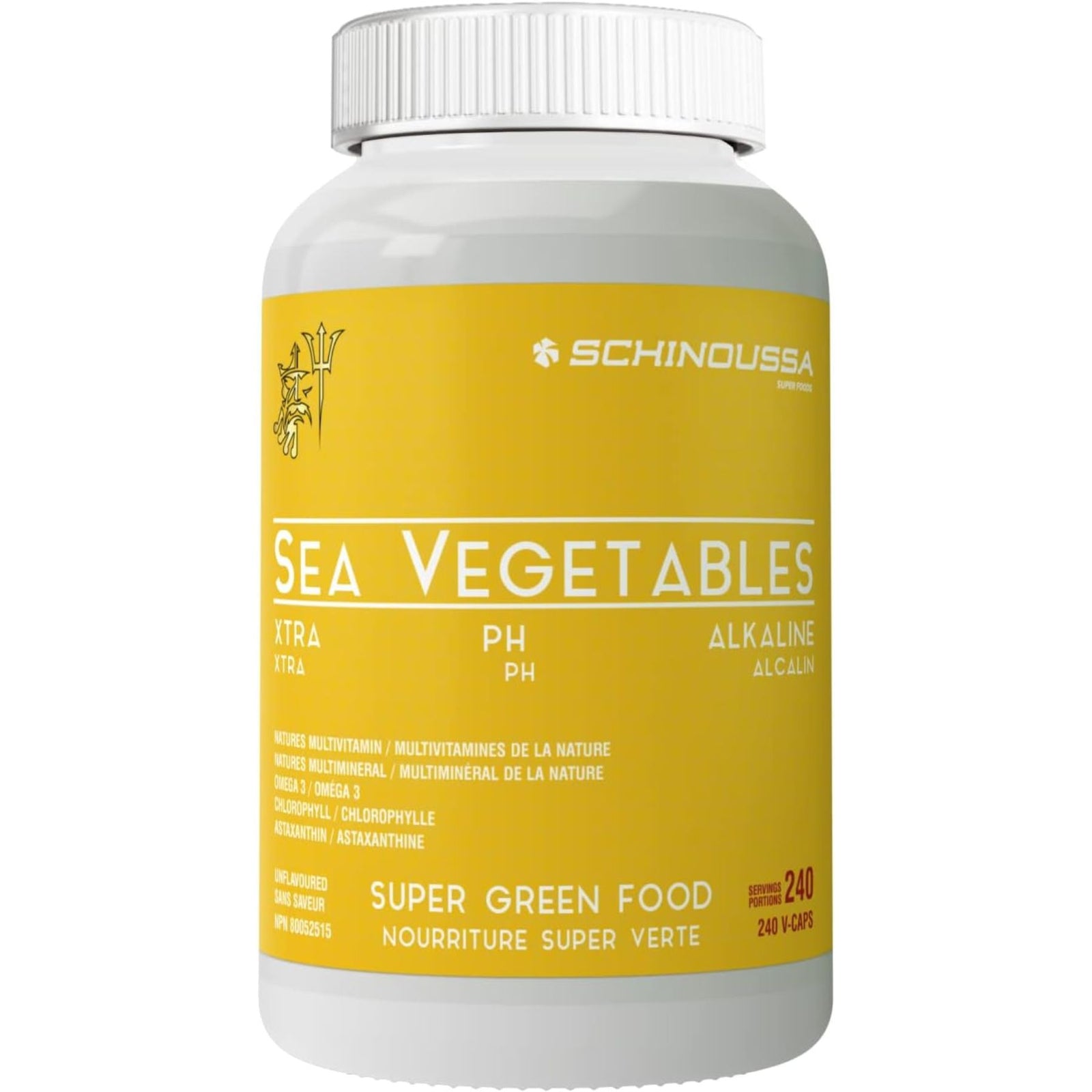 Schinoussa Sea Vegetables Pure Formula Capsules 240s