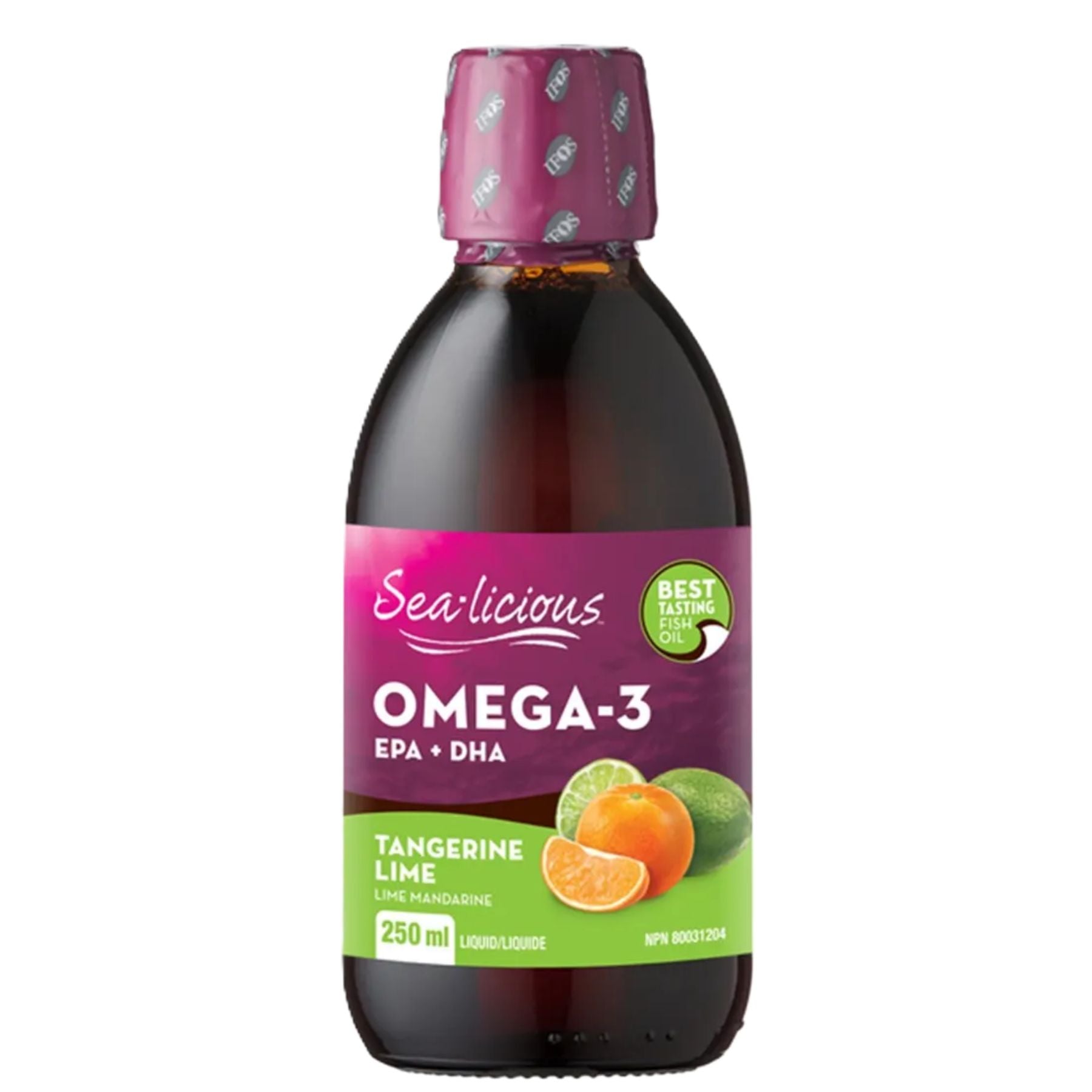 Sealicious Omega-3 EPA + DHA - Tangerine Lime 250ml