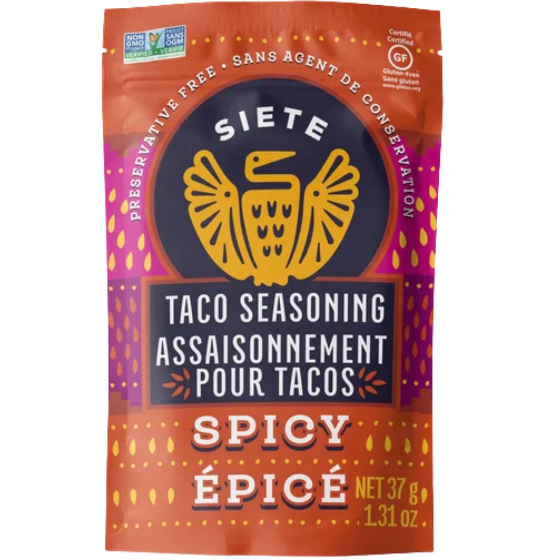 Siete Spicy Taco Seasoning 37g