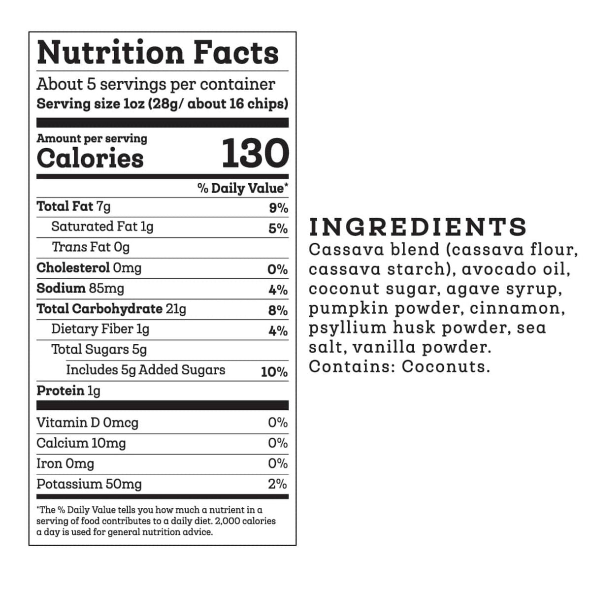 Siete Churro Strips 142g