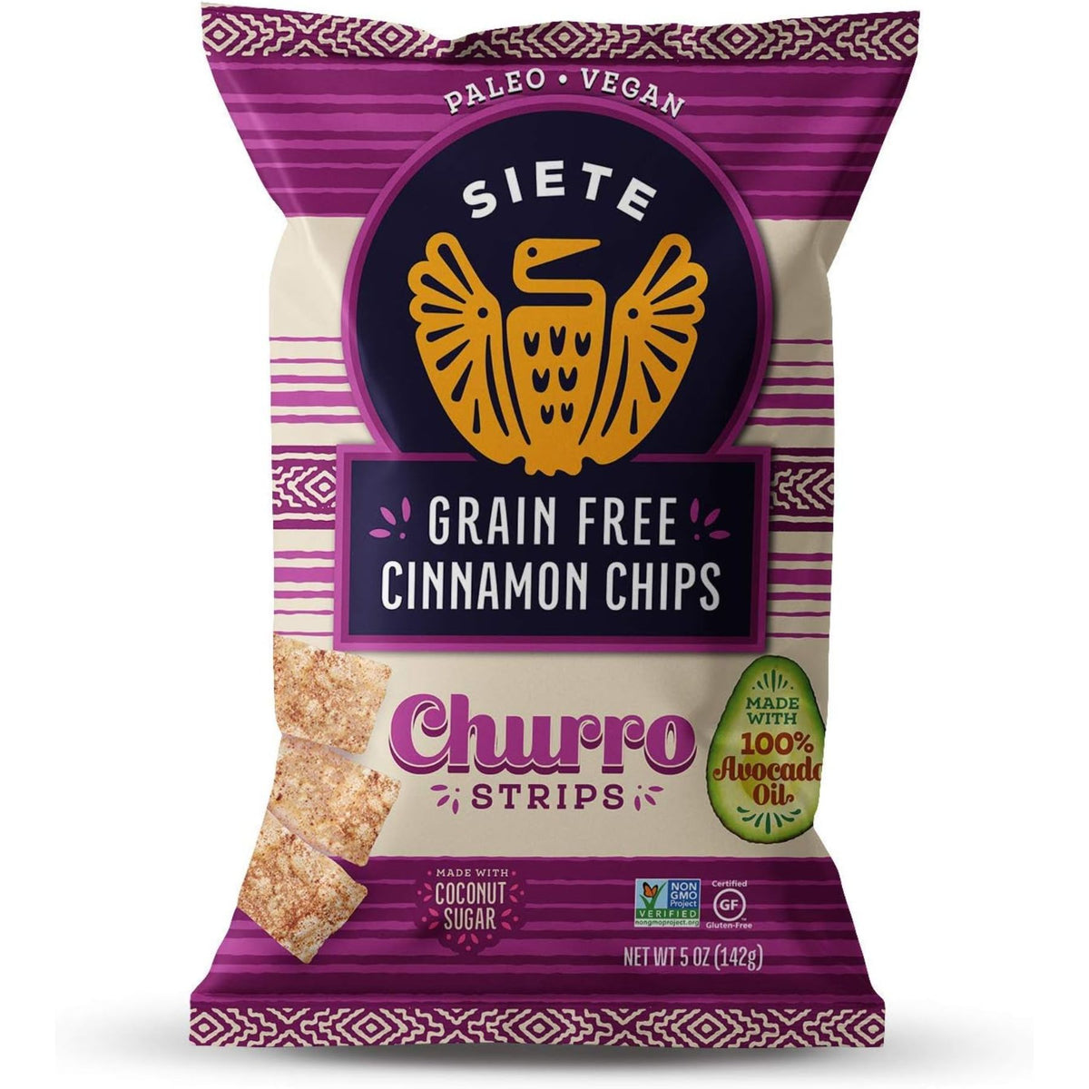 Siete Churro Strips 142g