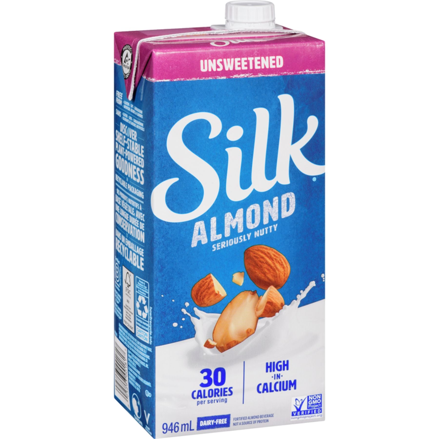 Silk Unsweetened Original Almond Milk 946ml