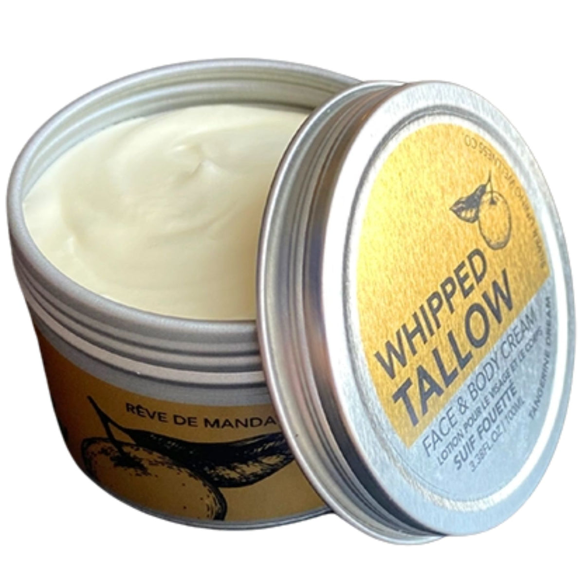 Silver Lining Wellness Whipped Tallow Body Butter - Tangerine Dream 100mL