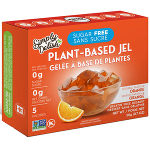 Simply Delish Sugar-Free Orange Jel Dessert 20g