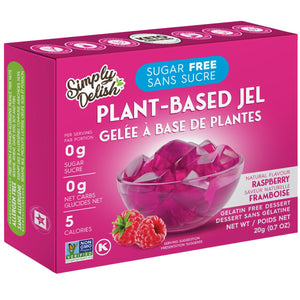 Simply Delish Sugar-Free Raspberry Jel Dessert 20g