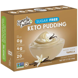 Simply Delish Sugar-Free Instant Vanilla Pudding Mix 48g