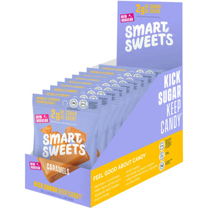 Smart Sweets Low Sugar Caramels 45g (Case of 14)