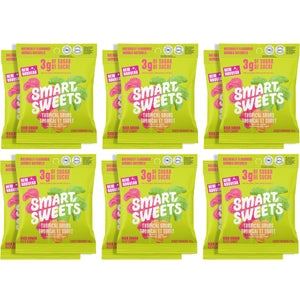 Smart Sweets Low Sugar Tropical Sours 50g (Case of 12)