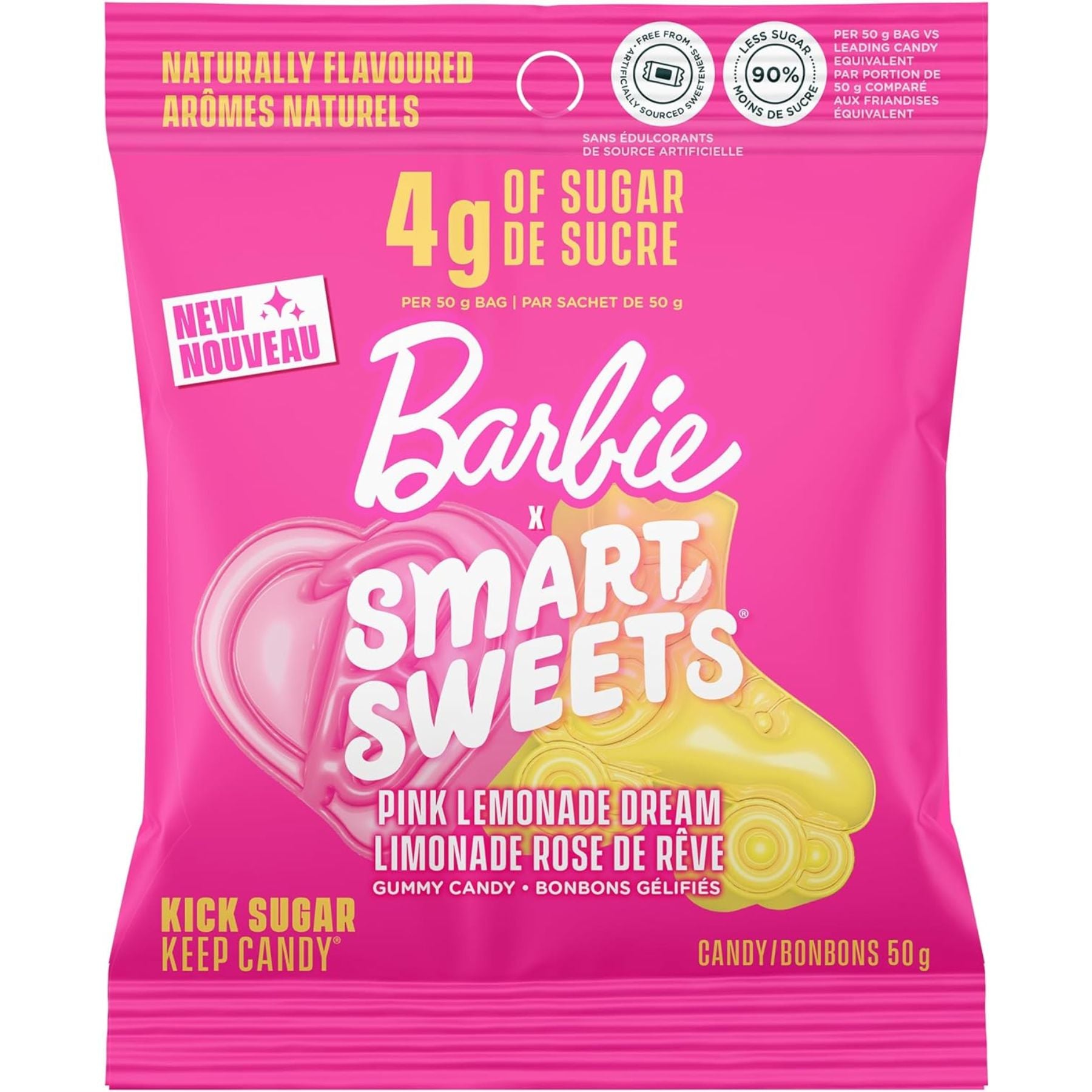 Smart Sweets Pink Lemonade Dream  (Single) 45g