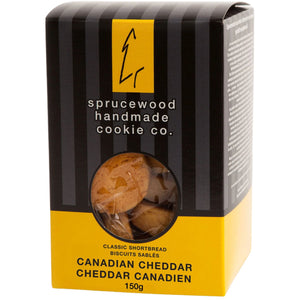 Sprucewood Bakery Savoury Canadian Cheddar Shortbread 150g