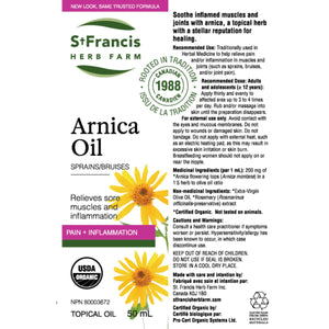 St. Francis Arnica Oil 50ml