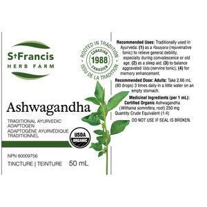 St. Francis Ashwagandha 50ml