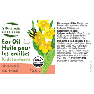 St. Francis Ear Oil Kids 15ml