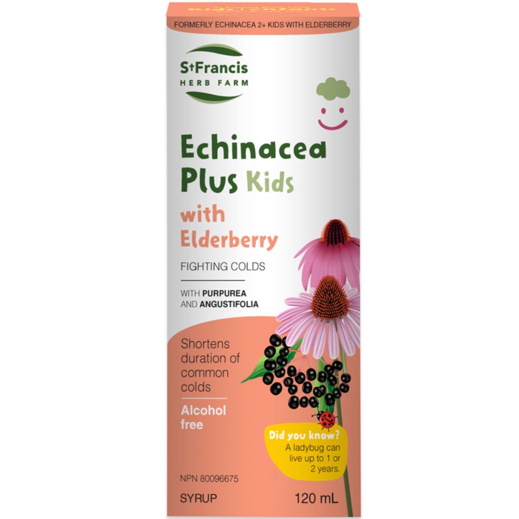 St. Francis Echinacea Plus Kids with Elderberry 120ml