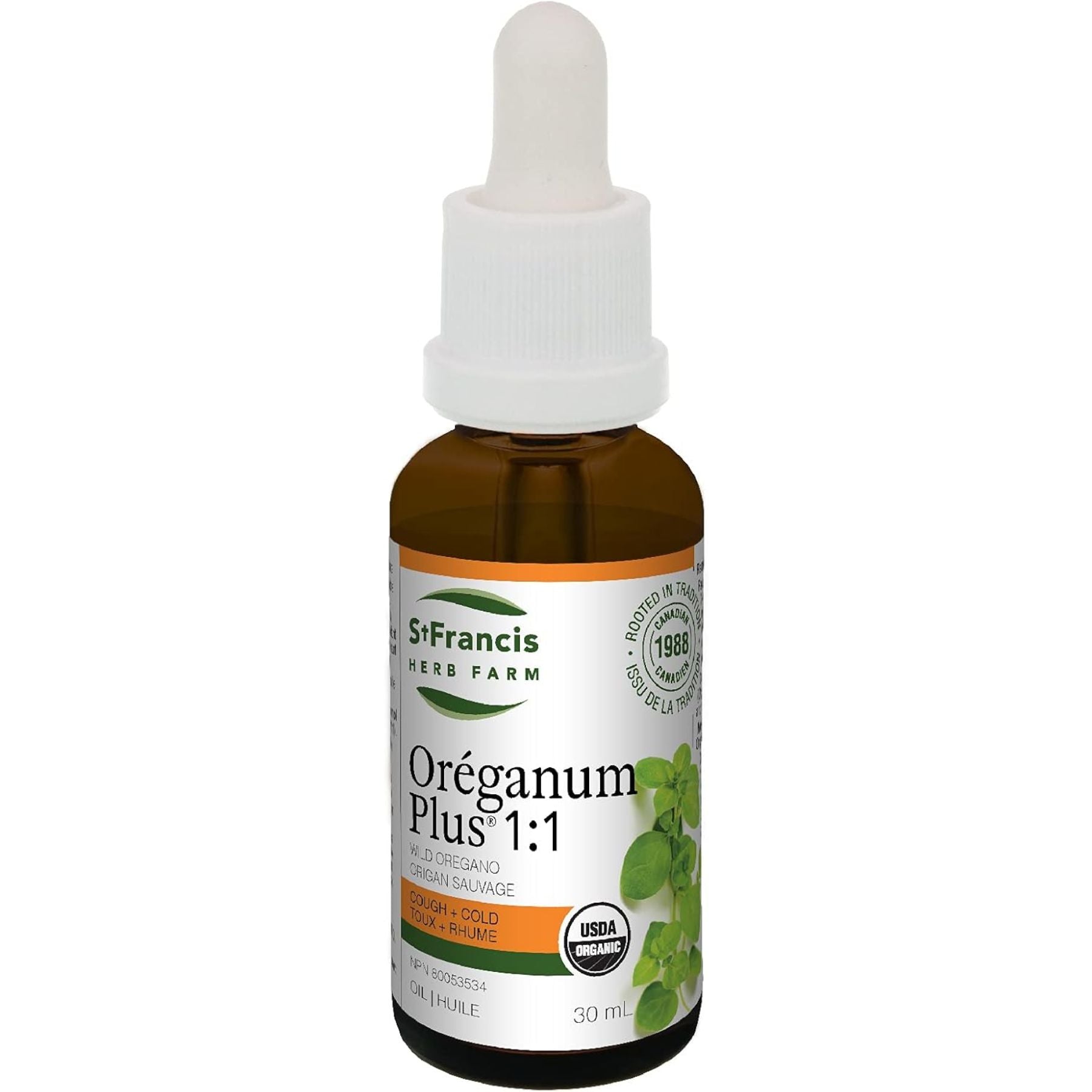 St. Francis Oregano Oil 1:1 Extra Strength 30ml