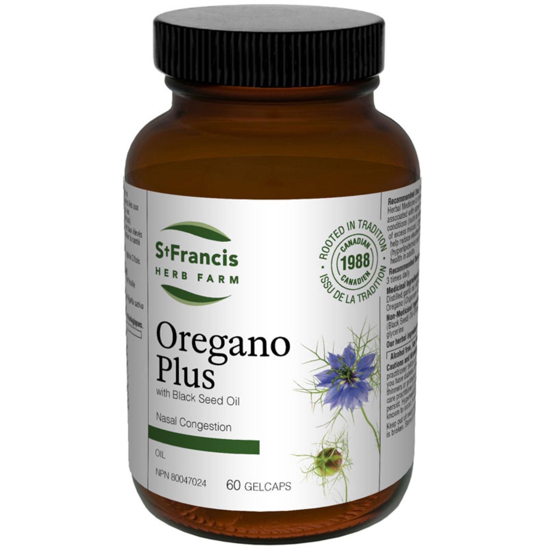 St. Francis Oregano Plus Capsules 60s