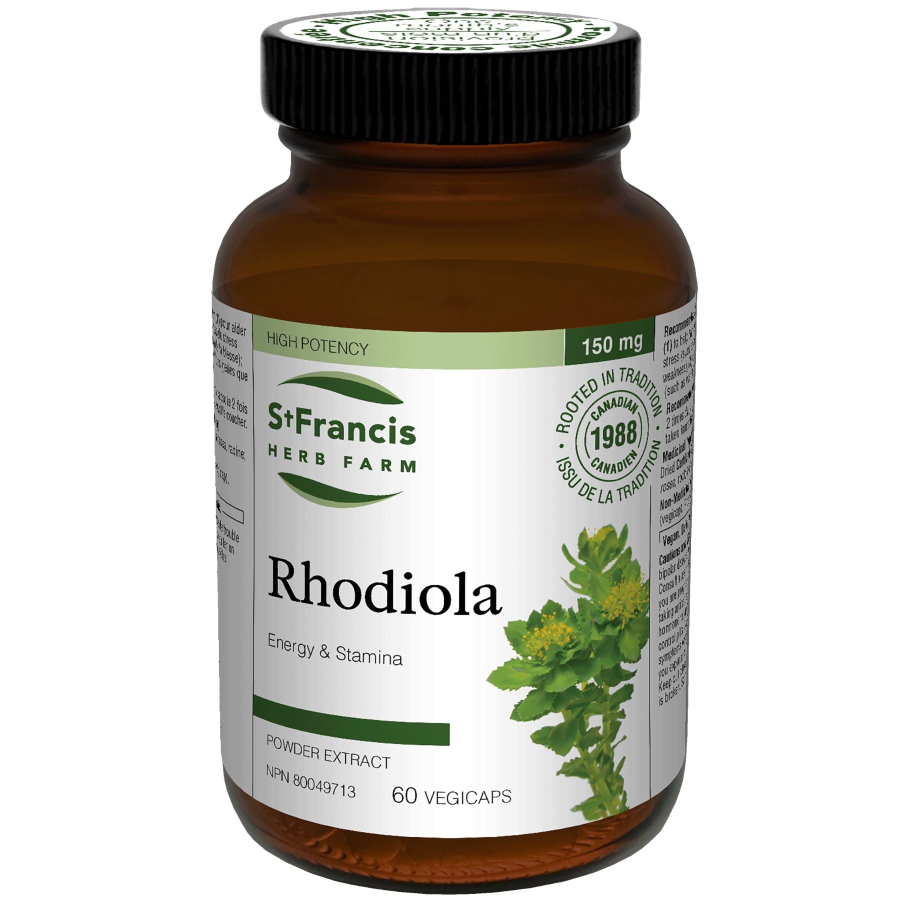 St. Francis Rhodiola Capsules 60s