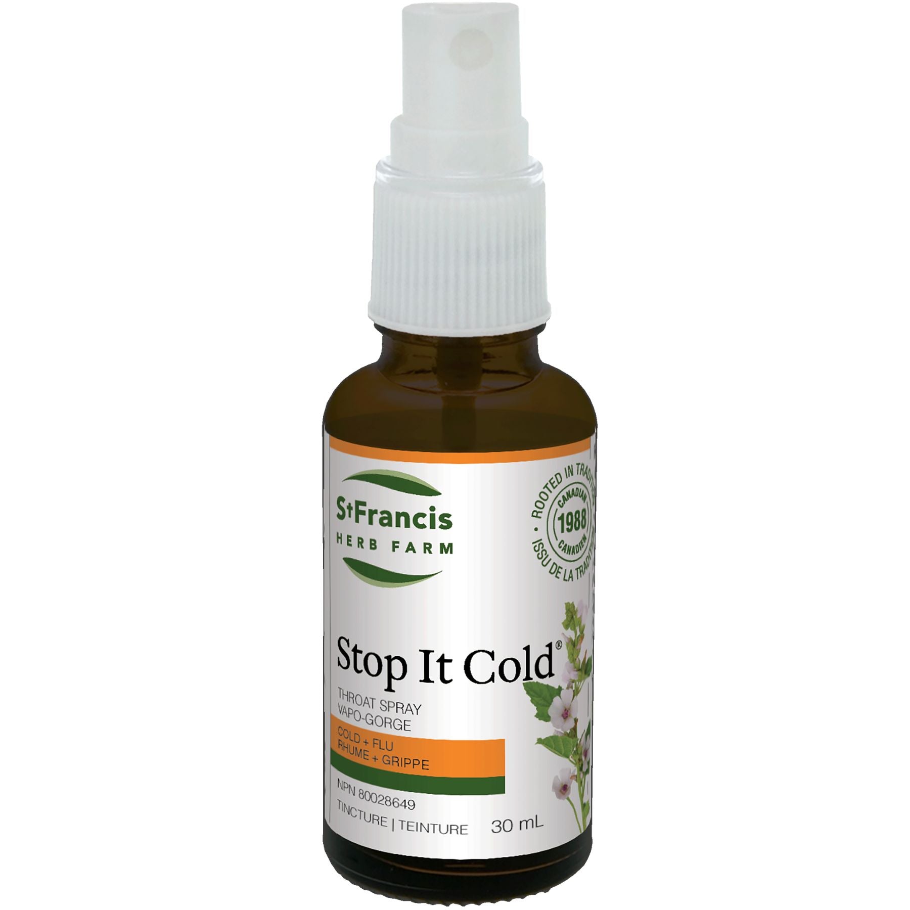 St. Francis Stop It Cold Throat Spray 30ml